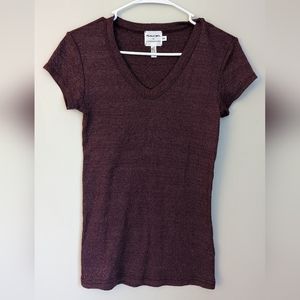 MICHAEL Stars Small/Medium Purple Blouse